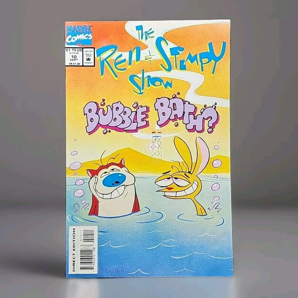 Ren & Stimpy Show Marvel Comic‎ 1993 Issue 10 VTG Rare NM Collectible